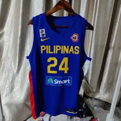 24 Ramos Philippines 2023 FIBA jersey blue